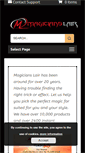 Mobile Screenshot of magicianslair.com
